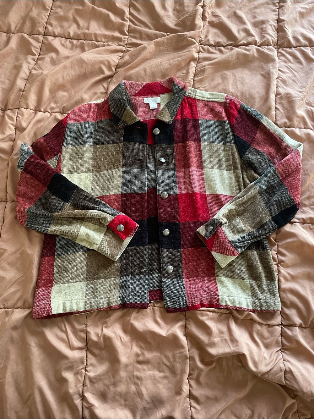 Christopher & Banks Plaid Jacket